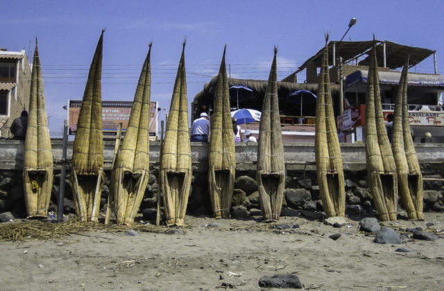 Reed Boats in Trujillo