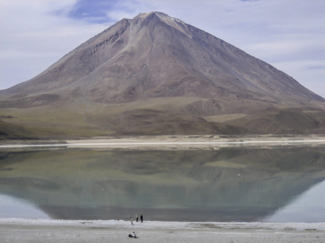 A lake in Bolivia